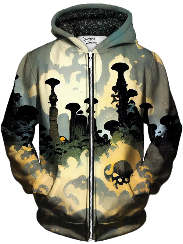 Anchored Smile Unisex Zip-Up Hoodie