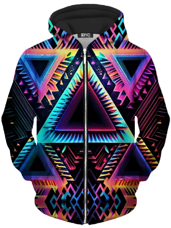 DMT Splash Unisex Zip-Up Hoodie
