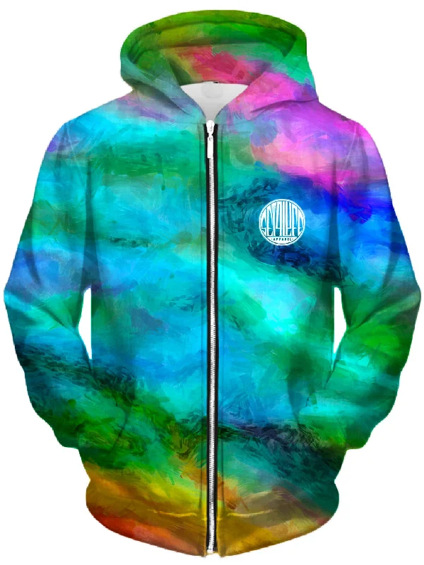 Float Unisex Zip-Up Hoodie