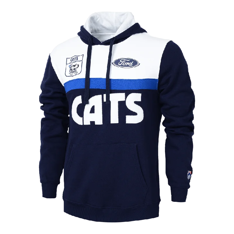 GEELONG CATS AFL THROWBACK HOODIE