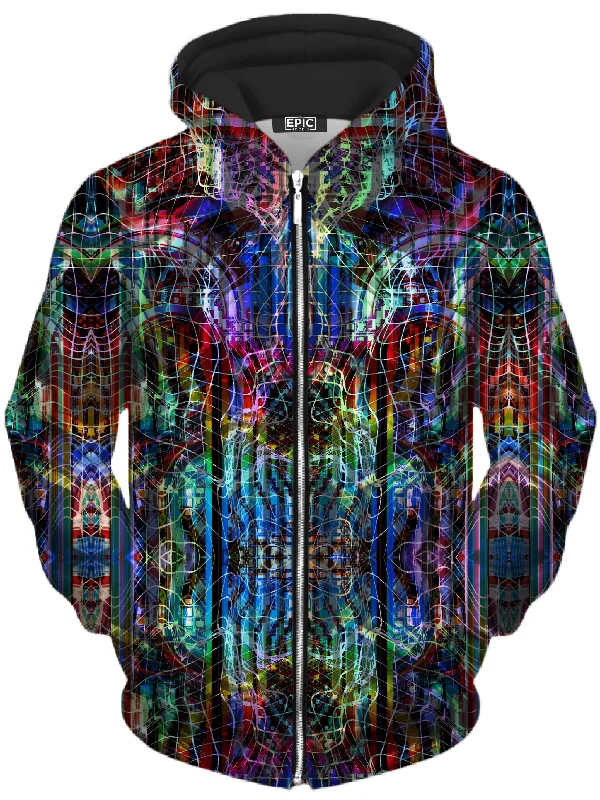Manifest Processor Unisex Zip-Up Hoodie