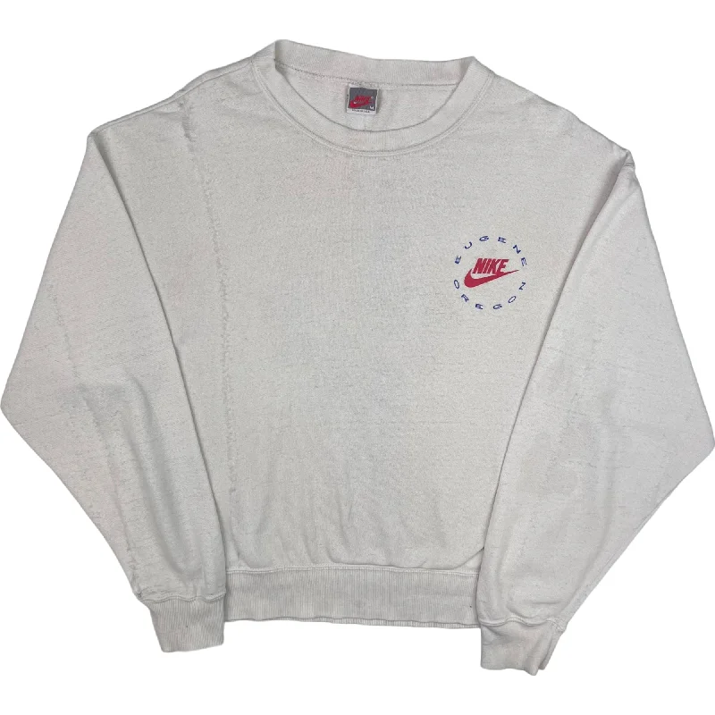 Vintage 80's Nike World Veteran Games Eugene Oregon Sweatshirt White Rare