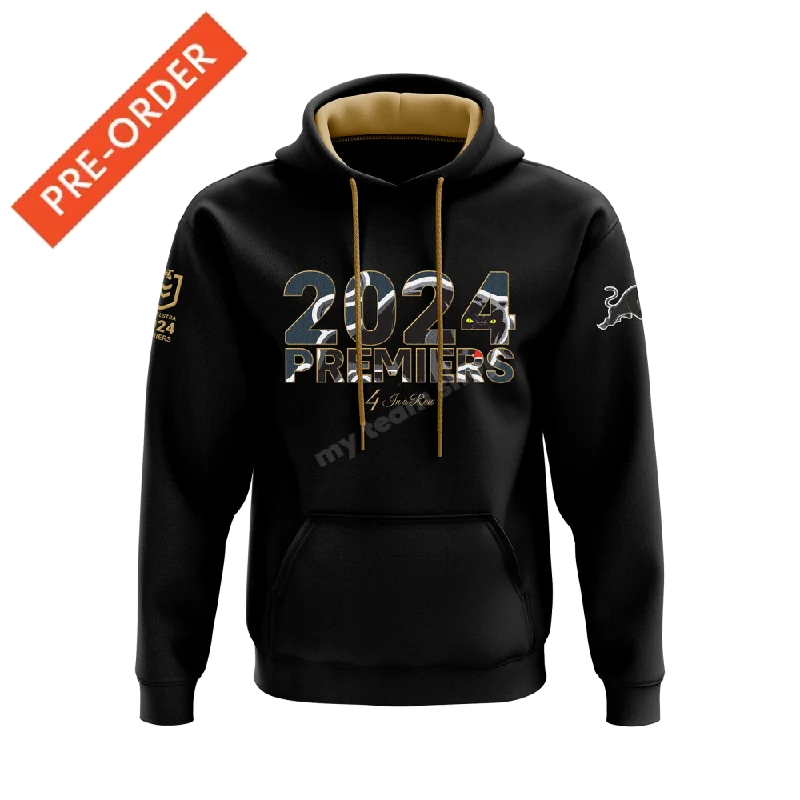 PENRITH PANTHERS 2024 NRL PREMIERS HOODIE