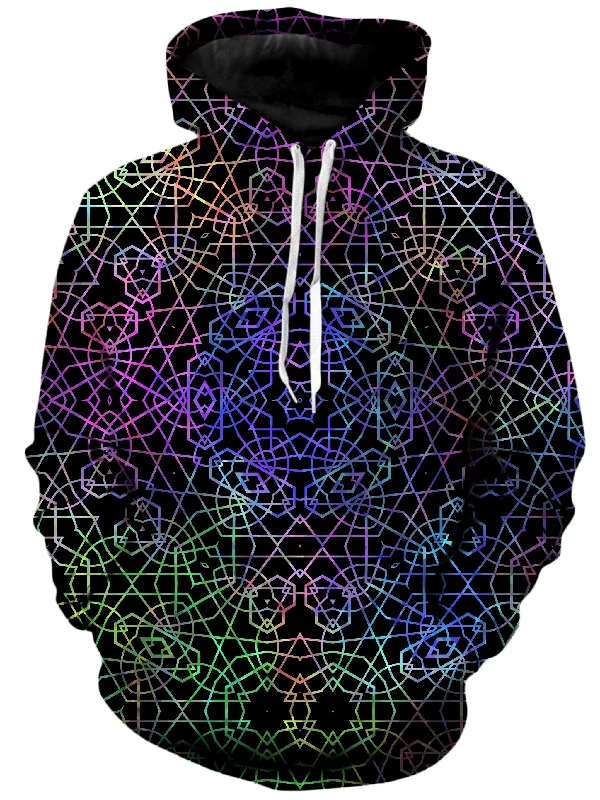 Symmetrical Color Journey Unisex Hoodie